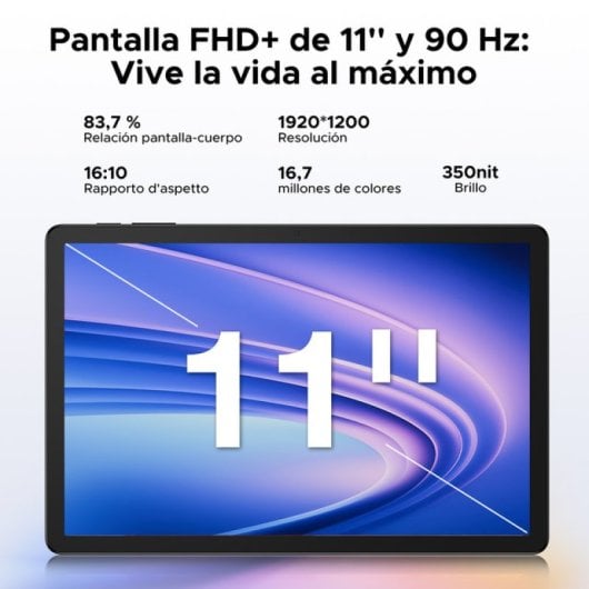 Tablet Doogee Tab G6+ 11″ 256GB 4G com teclado e rato