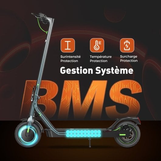 Patinete eléctrico isinwheel 25km/h 28km de autonomía 350W con neumáticos 8,5? y control APP