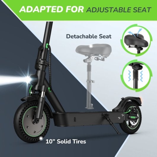 Isinwheel 25km/h 35km de alcance 500W scooter elétrica dobrável com travões EABS e aplicação