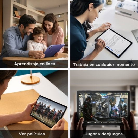 Tablette Doogee Tab G6+ 11 pouces 128 Go Wi-Fi avec clavier et souris