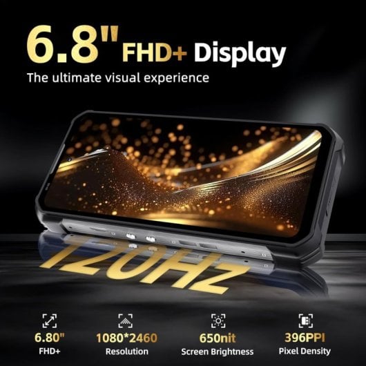Oukitel WP100 Titan 48GB 512GB Proyector 5G 33000mAh 1200lm