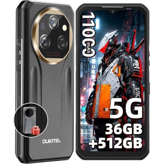 Oukitel WP39 Pro 36 GB 512 GB 5G IP68 Android 14 11000 mAh NFC Doppia SIM