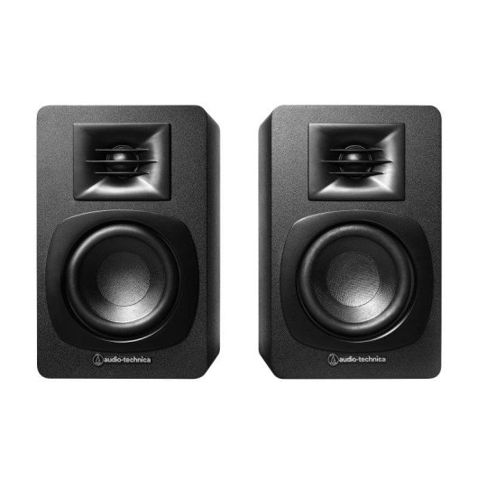 Haut-parleurs Audio-Technica 2 voies Bluetooth USB RCA 30W noirs