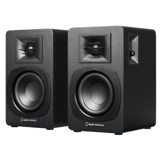 Haut-parleurs Audio-Technica 2 voies Bluetooth USB RCA 30W noirs
