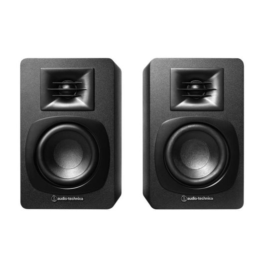Haut-parleurs Audio-Technica 2 voies Bluetooth USB RCA 30W noirs