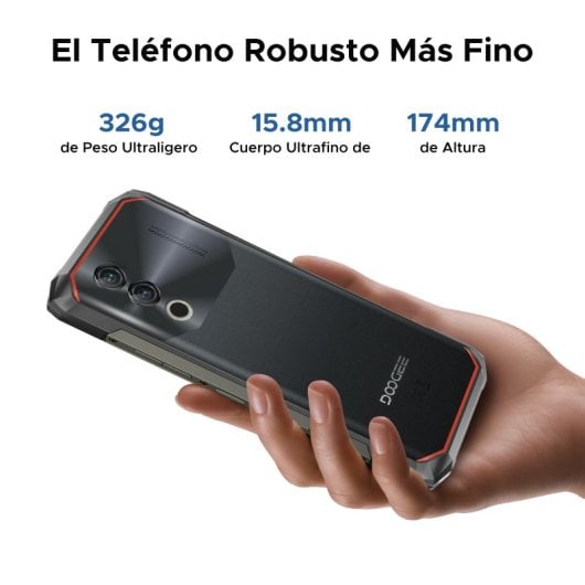 Smartphone Doogee Blade10 Power 24GB RAM 256GB 2TB Octa-Core T615 Batería 10300mAh IP68/NFC