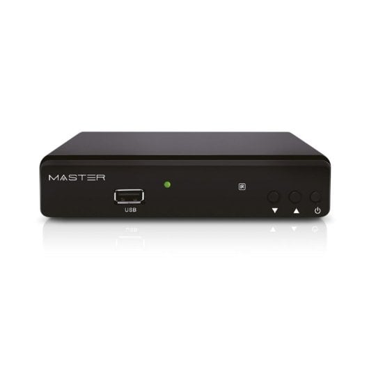 Receptor de TV Digital Engel DVB-T2 HEVC Full HD HDMI USB Ethernet Negro