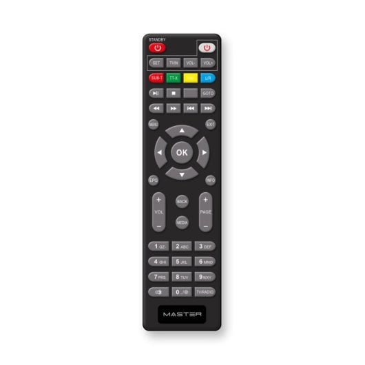 Receptor de TV Digital Engel DVB-T2 HEVC Full HD HDMI USB Ethernet Negro