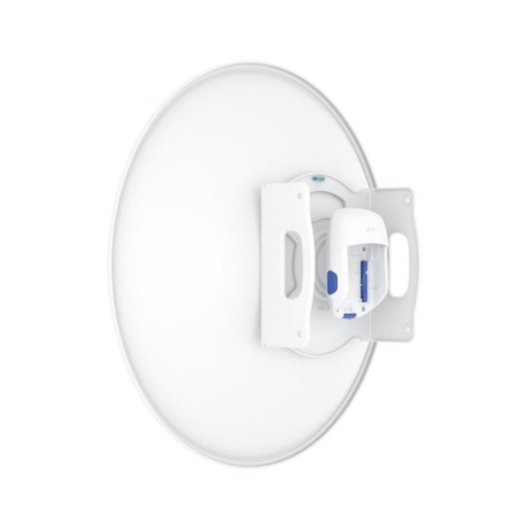Antenne Ubiquiti UISP Dish 30 dBi 5.15-6.875 GHz Dual-Polarisation Weiß Aluminium