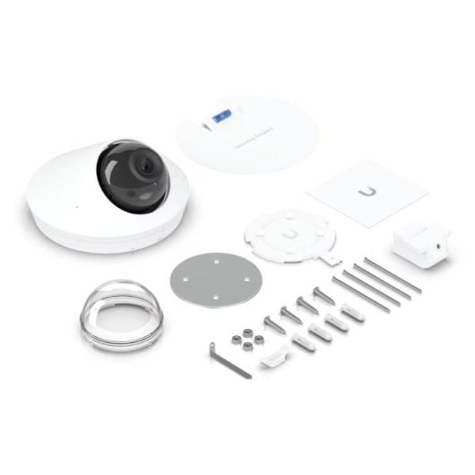Telecamera IP con visione notturna AI Ubiquiti UVC-G5-DOME-3 2K con resistenza PoE IK08