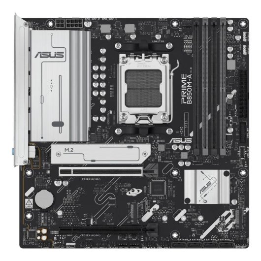 ASUS PRIME B850M-A-CSM Motherboard Micro-ATX AM5, DDR5, PCIe 5.0, 2.5G LAN