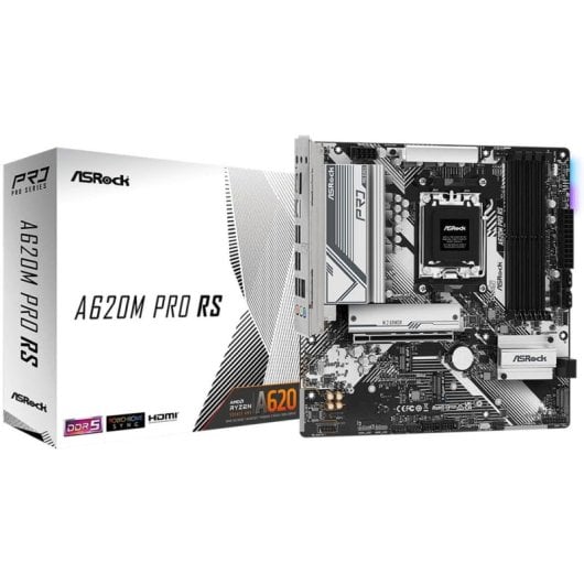 Asrock A620M Pro RS Motherboard Micro-ATX A620 AM5 DDR5 2.5G LAN RGB