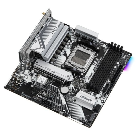 Asrock A620M Pro RS Motherboard Micro-ATX A620 AM5 DDR5 2.5G LAN RGB
