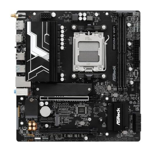 Placa Base Asrock B850M-X WiFi B850 AM5 Micro ATX WiFi R2.0 PCIe 4.0