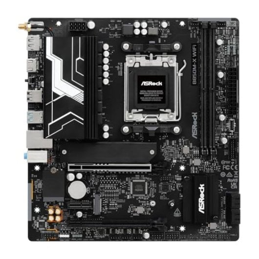 Placa Base Asrock B850M-X WiFi B850 AM5 Micro ATX WiFi R2.0 PCIe 4.0