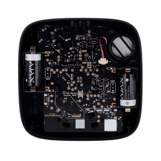 Detector de Incendio Ajax FireProtect 2 AJ-FIREPROTECT2-HS-RB-B Negro Sensor Óptico Calor/Humo Sirena 85dB Autonomía 7 a