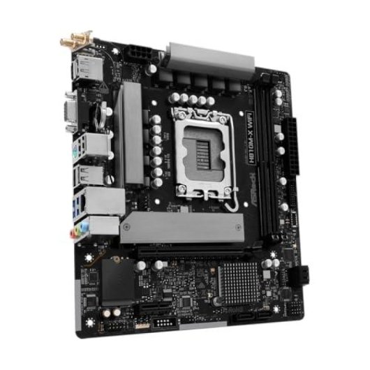 Scheda madre ASRock H810M-X WiFi Intel H810 LGA 1851 Micro ATX WiFi integrato