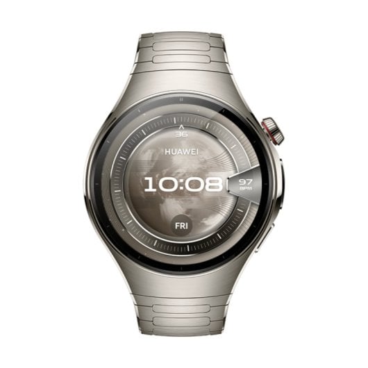Smartwatch Huawei Watch 5 GPS Wifi Band Titânio Prata X-TAP ECG/PPG/Carregamento Sem Fios