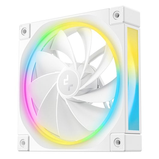 Refrigeración Aire DeepCool ARGB Universal 120mm FL12R WH-3 IN 1 Pack 3 Blancos PWM