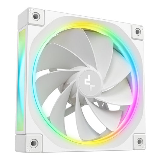 Refrigeración Aire DeepCool ARGB Universal 120mm FL12R WH-3 IN 1 Pack 3 Blancos PWM