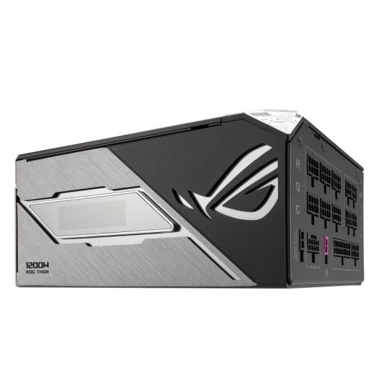 Alimentatore Asus da 1200 W con certificazione 80 PLUS Platinum ROG THOR-1200P3-GAMING ATX Premium OLED Aura Sync