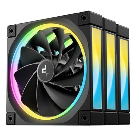 Ventilador suplementario DeepCool FL12R 3IN1 120mm 1500RPM ARGB PWM refrigeración avanzada