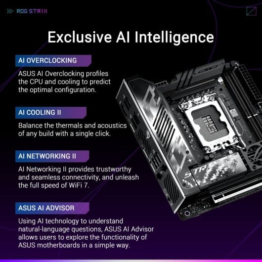Carte mère Asus ROG Strix B550-F Gaming WiFi II ATX Socket AM4