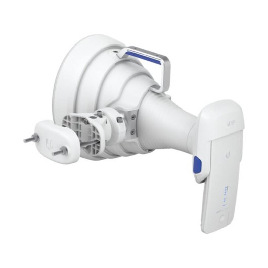 Ubiquiti UISP-HORN 19,5 dBi 5,15–6,875 GHz Dual-Polarisations-Außenantenne, Weiß