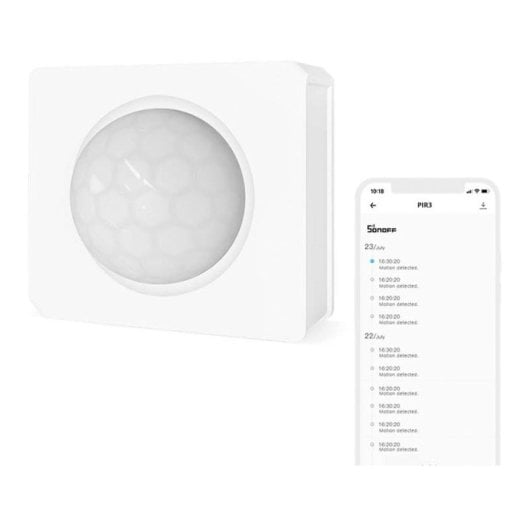 Sonoff PIR3-RF Bewegungsmelder Weiß 100° 8m RF-Erkennung Smart Scenes