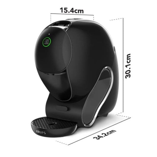 Cafetera Cápsulas Krups Dolce Gusto Neo Express 1 taza 15 bar panel táctil negra