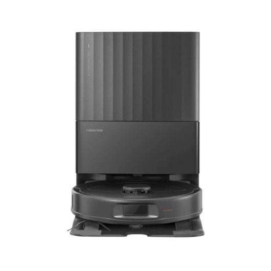 Robot aspirapolvere Roborock Q Revo MaxV Nero con aspirazione da 7000 Pa, intelligenza artificiale avanzata e base multifunzione