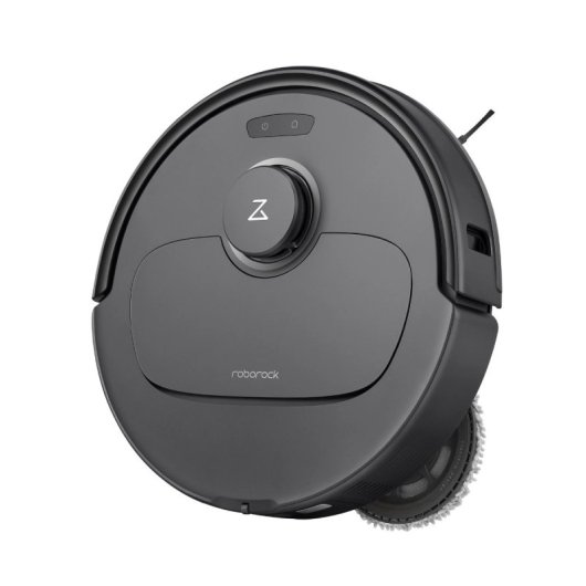 Robot aspirapolvere Roborock Q Revo MaxV Nero con aspirazione da 7000 Pa, intelligenza artificiale avanzata e base multifunzione