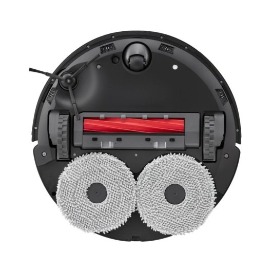 Robot aspirapolvere Roborock Q Revo MaxV Nero con aspirazione da 7000 Pa, intelligenza artificiale avanzata e base multifunzione