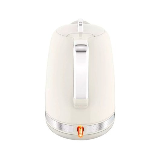 Bouilloire Moulinex BY320A 1,7 L 2400 W en plastique ivoire avec sécurité d'ouverture en douceur