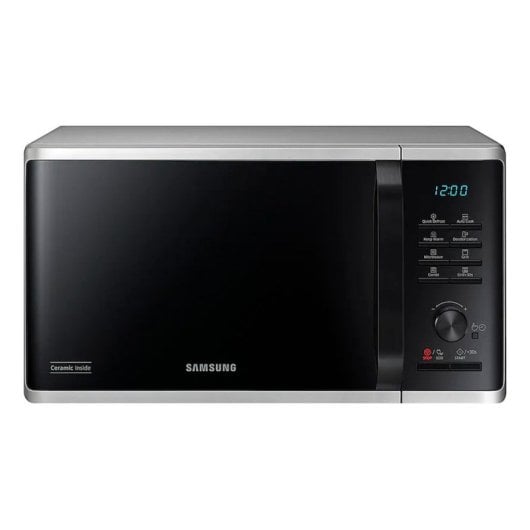 Forno a microonde Samsung MG23K3515AS 23L 800W Grill 1100W Modalità ECO Scongelamento rapido