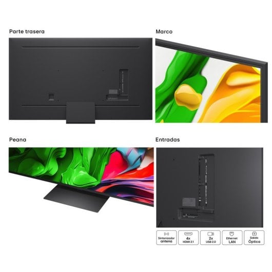 LG QNED MiniLED 86QNED86A6A 86" 4K Ultra HD FreeSync Dolby Vision AirPlay2 WiFi6