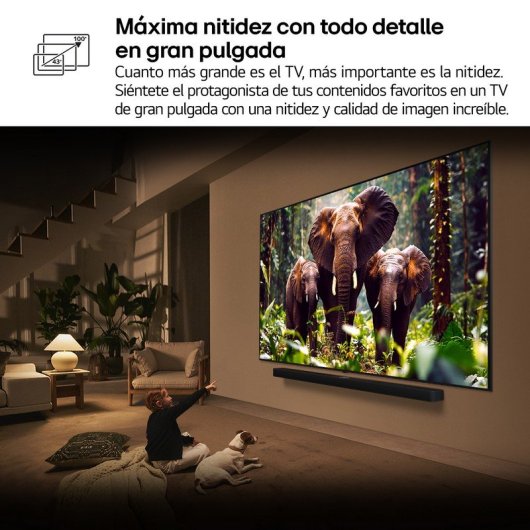 TV LG QNED evo AI 86QNED85A6C 86" 4K Mini LED Dolby Vision HDR10+ Smart TV