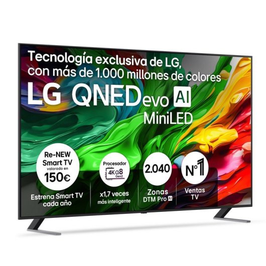 TV LG QNED evo AI 86QNED85A6C 86" 4K Mini LED Dolby Vision HDR10+ Smart TV