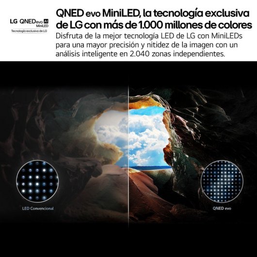 TV LG QNED evo AI 86QNED85A6C 86" 4K Mini LED Dolby Vision HDR10+ Smart TV