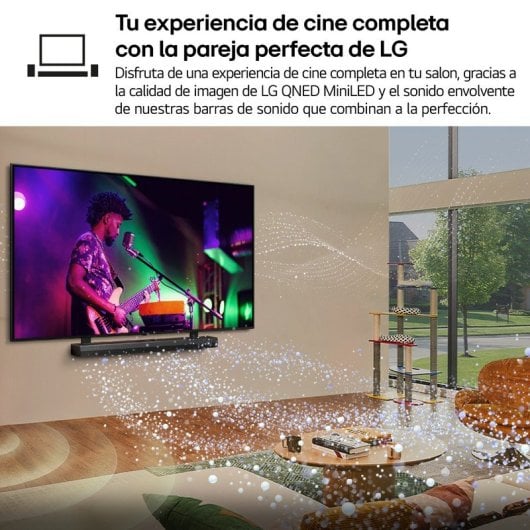 Téléviseur LG QNED evo AI 75QNED85A6C 75″ 4K Mini LED Dolby Vision Gaming AirPlay