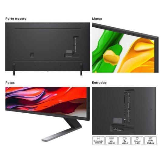 Téléviseur LG QNED evo AI 75QNED85A6C 75″ 4K Mini LED Dolby Vision Gaming AirPlay