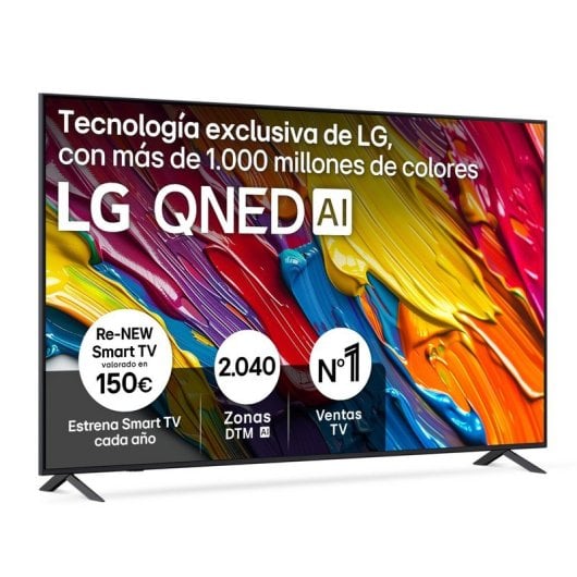 LG QNED AI 86QNED82A6B 2,18 m (86") 4K Ultra HD Smart TV Wifi Noir