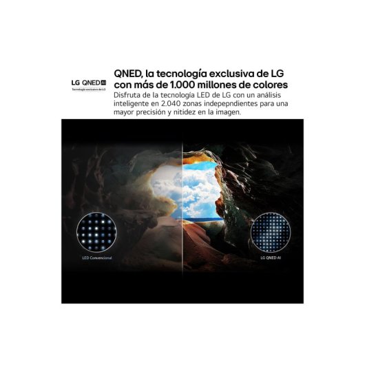 LG QNED 75QNED82A6B 75" 4K Smart TV Alpha7 Dolby Digital HDMI 2.1 HDR10
