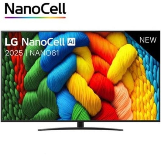 TV LG NanoCell 75NANO81A6A 75" 4K UltraHD 60Hz Smart TV WebOS HDR10 Magic Remote