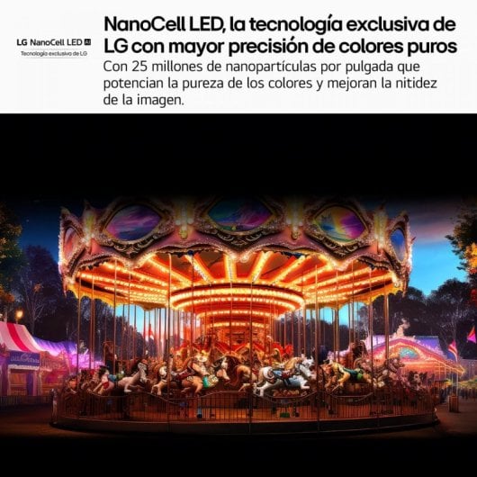 LG NanoCell AI 55NANO81A6A 139,7 cm (55") 4K Ultra HD Smart TV Wifi Noir