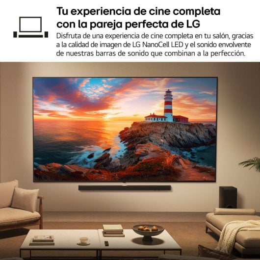 LG NanoCell 50NANO81A6A 50" 4K Ultra HD Direct LED Smart TV webOS25 Nano Color Gaming IA