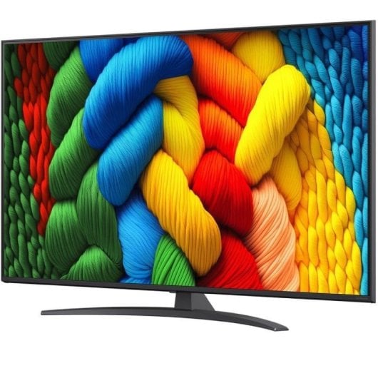 LG NanoCell 50NANO81A6A Smart TV LED Direct Ultra HD 4K da 50 pollici con webOS25 e intelligenza artificiale per giochi Nano Color