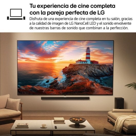 TV LG NanoCell 43NANO81A6A 43? 4K Ultra HD Smart TV Dolby Digital HDMI 2.1 WiFi Gaming