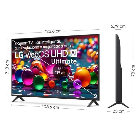 LG LED 55UA75006LA 55? 4K UHD Alexa AirPlay Smart TV HDR10 Game Mode