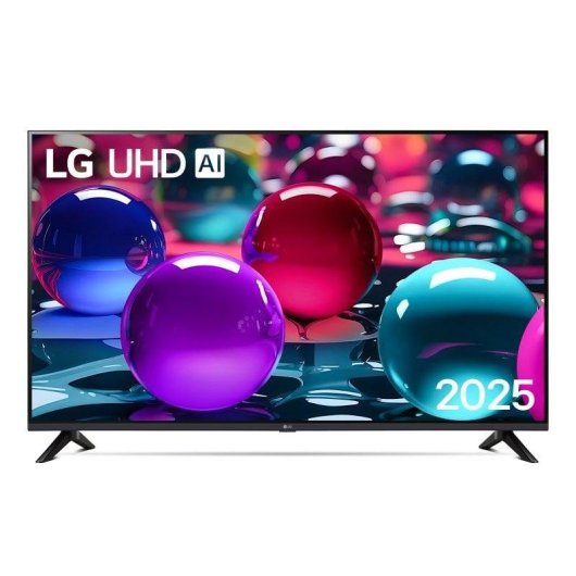 TV LG LED 43UA73006LA 43" 4K UltraHD 60Hz Smart TV WebOS HDR10 Design sem moldura